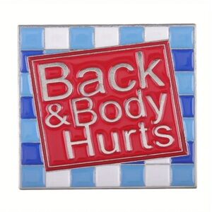 Bath Back & Body Hurts Enamel Pin